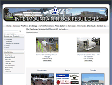 Tablet Screenshot of intermountaintruck.com